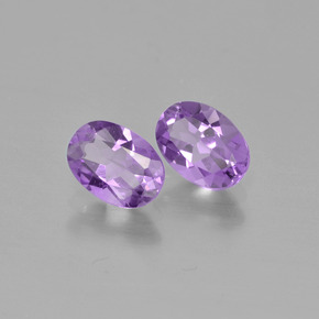Achetez naturel 1,37ct violet rosé améthyste gems, coupe ovale, en provenance brésil chez gemselect. en stock, livraison internationale!