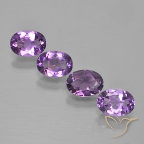 Shop natural 2.71ct Pourpre violacé moyen-foncé Améthyste gems, ovale, from Brésil at GemSelect. In stock, global shipping!