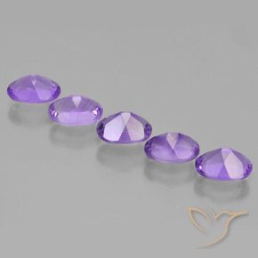 Shop natural 3.73ct Violet moyen Améthyste gems, ovale, from Brésil at GemSelect. In stock, global shipping!