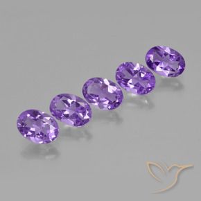 Shop natural 3.02ct Violet moyen-léger Améthyste gems, ovale, from Brésil at GemSelect. In stock, global shipping!