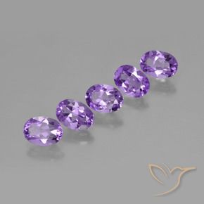 Shop natural 3.36ct Violet moyen-léger Améthyste gems, ovale, from Brésil at GemSelect. In stock, global shipping!
