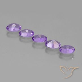 Shop natural 3.36ct Violet moyen-léger Améthyste gems, ovale, from Brésil at GemSelect. In stock, global shipping!