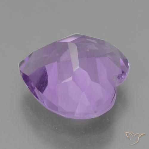 Améthyste Violet moyen naturelle Cœur, 2.81 ct, VS