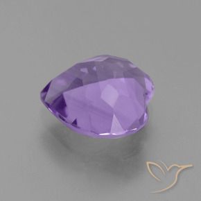 Améthyste Teinte violet profond naturelle Cœur, 3.13 ct, VS