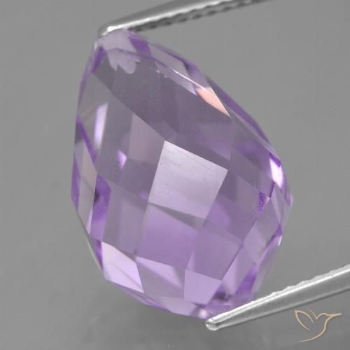 12.70ct Naturel Violet moyen Améthyste, Briolette, VS