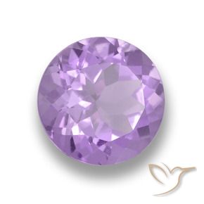 Améthyste Violet rose moyen naturelle Tour, 4.41 ct, VVS
