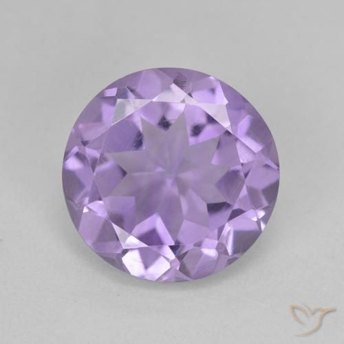 4.33ct Naturel Violet moyen Améthyste, Tour, VVS-VS