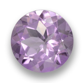 Améthyste Violet moyen naturelle Coupe roude, 3.24 ct, VVS-VS