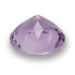 Améthyste Violet moyen naturelle Coupe roude, 3.24 ct, VVS-VS