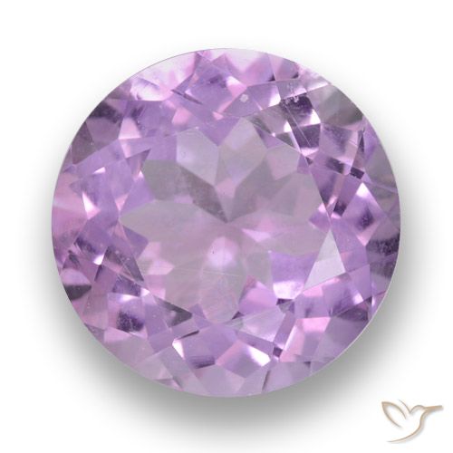3.53ct Naturel Violet rose moyen Améthyste, Tour, VVS-VS
