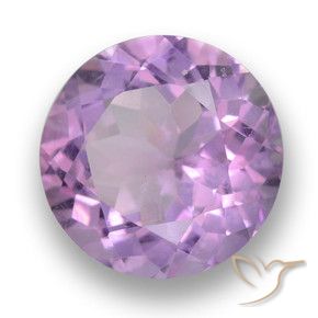 Améthyste Violet rose moyen naturelle Tour, 3.53 ct, VVS-VS