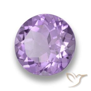 Améthyste Violet moyen-léger naturelle Tour, 3.29 ct, VVS