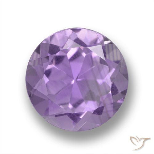 3.24ct Naturel Violet moyen-léger Améthyste, Tour, VVS