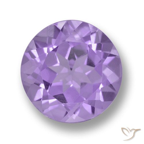 3.36ct Naturel Violet moyen Améthyste, Tour, VVS