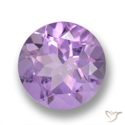 3.21ct Naturel Violet moyen Améthyste, Tour, VVS