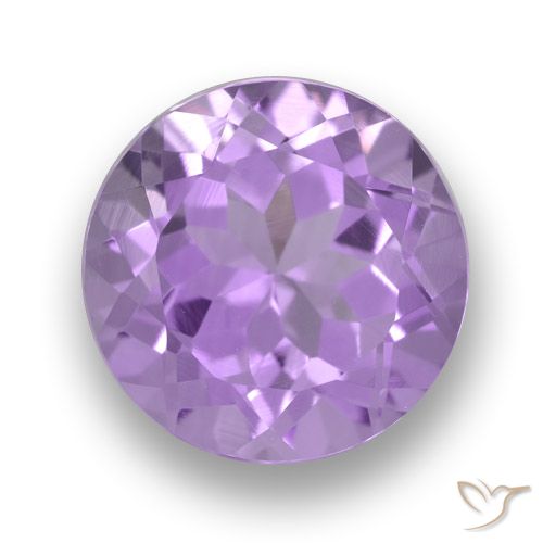 3.64ct Naturel Violet Rosâtre Améthyste, Tour, VVS