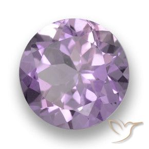 Améthyste Violet rose moyen naturelle Tour, 2.54 ct, VVS