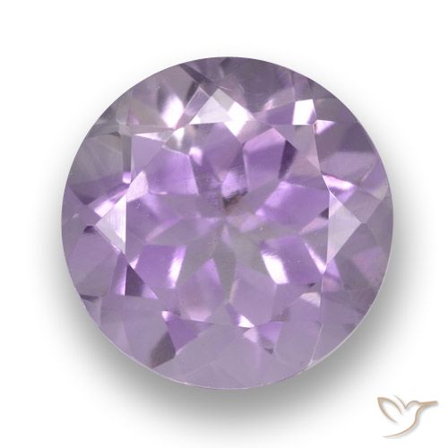 3.49ct Naturel Violet clair Améthyste, Tour, VVS