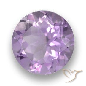 Améthyste Violet clair naturelle Tour, 3.49 ct, VVS