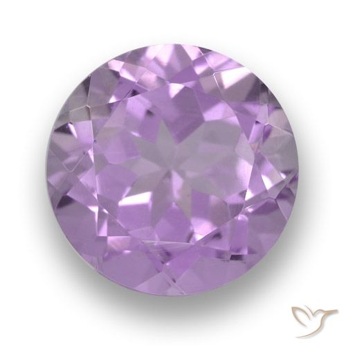 3.61ct Naturel Violet Rosâtre Améthyste, Tour, VVS