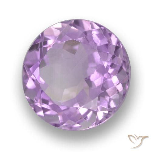Améthyste Violet rose moyen naturelle Tour, 3.87 ct, VVS