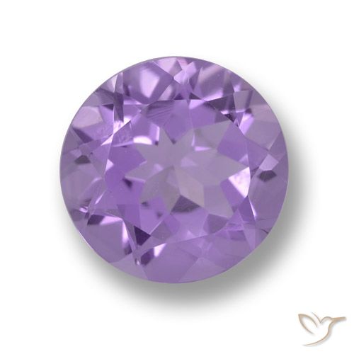 3.35ct Naturel Violet moyen Améthyste, Tour, VVS-VS