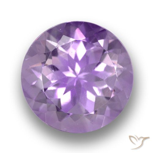 4.70ct Naturel Violet Rosâtre Améthyste, Tour, VVS-VS