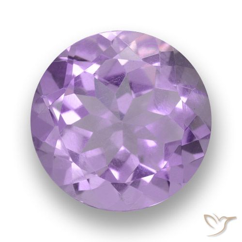 3.71ct Naturel Violet rose moyen Améthyste, Tour, VVS-VS