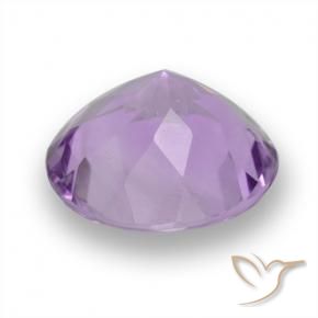 Améthyste Violet rose moyen naturelle Tour, 3.71 ct, VVS-VS