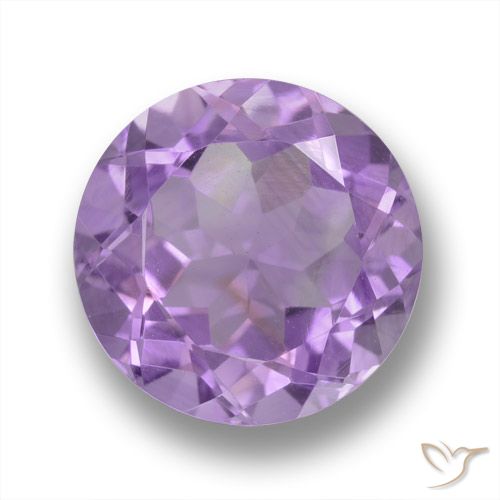 4.41ct Naturel Violet moyen Améthyste, Tour, VVS-VS