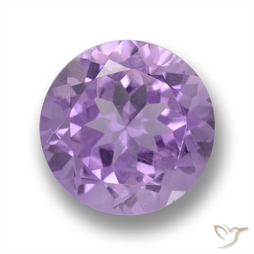 4.38ct Naturel Violet moyen Améthyste, Tour, VVS-VS
