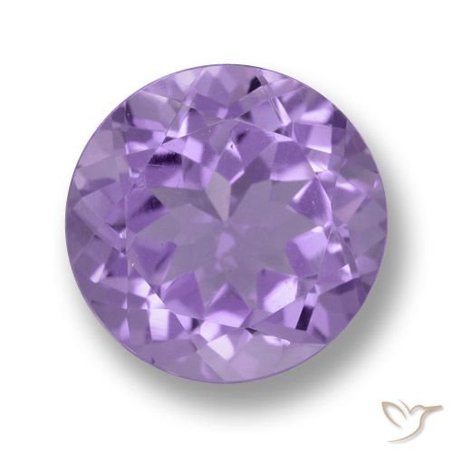 4.10ct Naturel Violet moyen Améthyste, Tour, VVS-VS