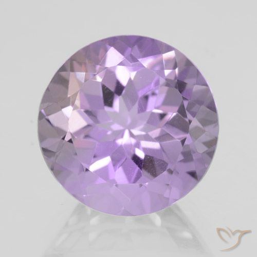 4.38ct Naturel Violet moyen Améthyste, Tour, VVS-VS