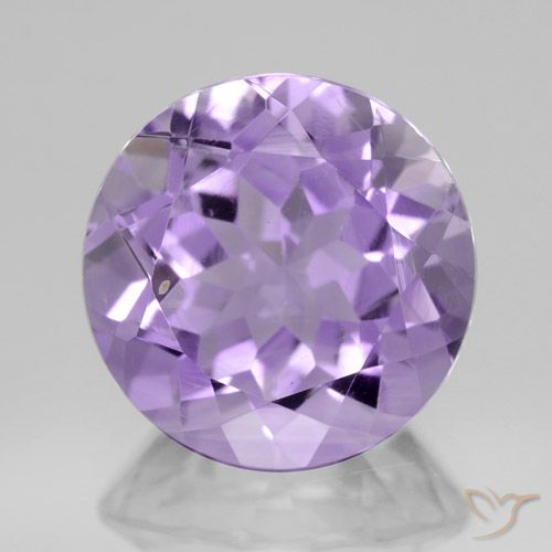 Améthyste Violet moyen naturelle Tour, 4.39 ct, VVS-VS
