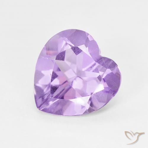 Améthyste Violet foncé naturelle Cœur, 2.85 ct, VS