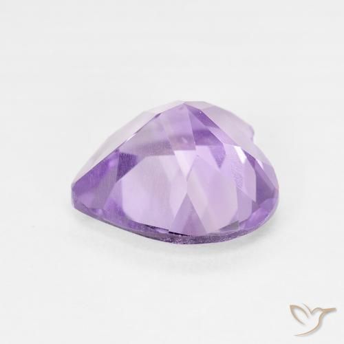 Améthyste Violet foncé naturelle Cœur, 2.85 ct, VS