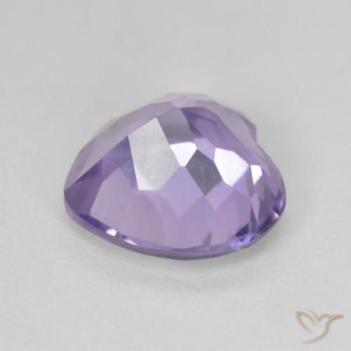 Améthyste Violet moyen naturelle Cœur, 3.03 ct, VS
