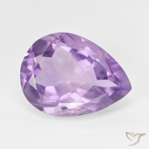 7.26ct Naturel Violet Iris Améthyste, En forme de poire, VS