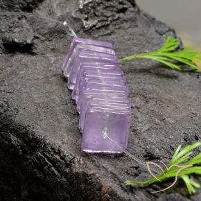 Shop natural 14.64ct Violet rosâtre léger Améthyste gems, Carré, from Brésil at GemSelect. In stock, global shipping!