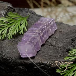 Shop natural 15.55ct Violet rosâtre léger Améthyste gems, Carré, from Brésil at GemSelect. In stock, global shipping!