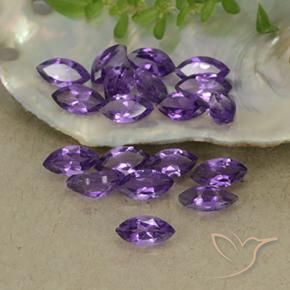 Shop natural 3.15ct Violet moyen Améthyste gems, Marquise, from Brésil at GemSelect. In stock, global shipping!