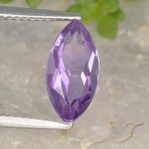 Améthyste Violet violacé naturelle Marquise, 1.86 ct, VS