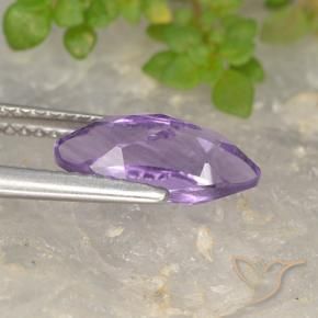 Améthyste Violet violacé naturelle Marquise, 1.86 ct, VS