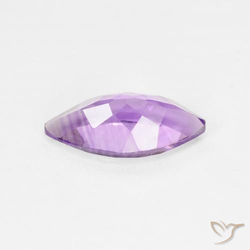 Améthyste Violet moyen naturelle Marquise, 1.56 ct, VS