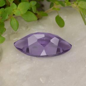 Améthyste Violet moyen naturelle Marquise, 1.86 ct, VS