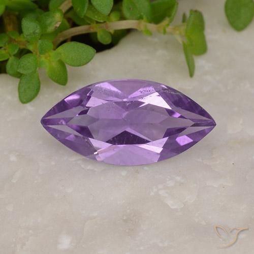 1.48ct Naturel Violet rosé foncé Améthyste, Marquise, VS