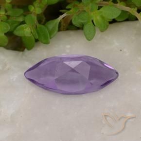 Améthyste Violet moyen naturelle Marquise, 1.52 ct, VS