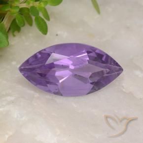 Améthyste Violet foncé naturelle Marquise, 1.77 ct, VS