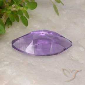 Améthyste Violet foncé naturelle Marquise, 1.77 ct, VS