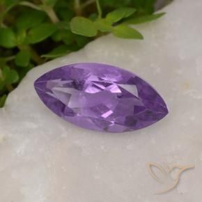 Améthyste Violet foncé naturelle Marquise, 1.94 ct, VS